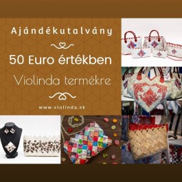 Ajándékutalvány 50 eur