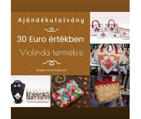 Ajándékutalvány 30 eur